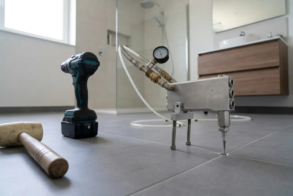 Kitbedrijf Amstelveen – holle tegels injecteren